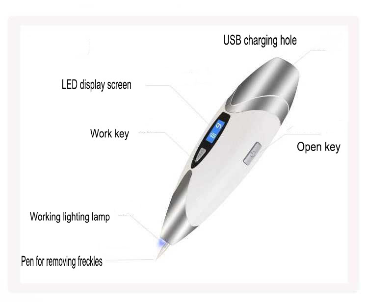 FDA Approved Beauty Removal Sweep Spot Pen Mole Remover Pen Black Spot Machine