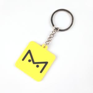 China Customize rubber pvc keychain Zinc Alloy Metal Key Rings Fashion Key Tags wholesale