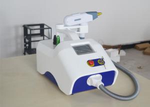 China White Color Portable Laser Tattoo Removal Equipment Q Switch Fast Treatment Speed wholesale