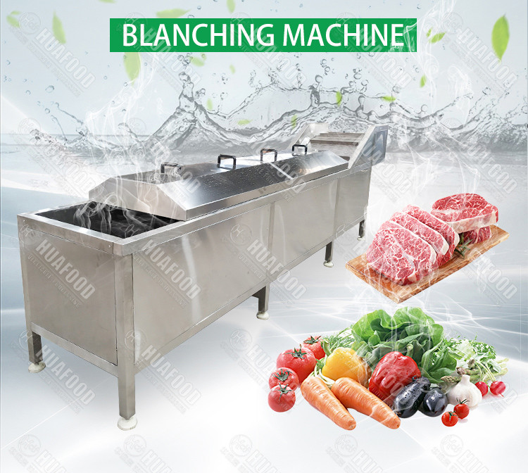 Vegetable Fruit 2.95kw SS304 Almond Blanching Machine