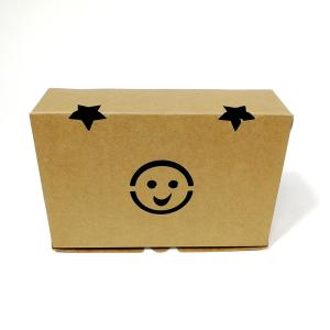 China Beautiful PMS Printed Kraft Paper Gift Boxes Recyclable 1500g Load wholesale