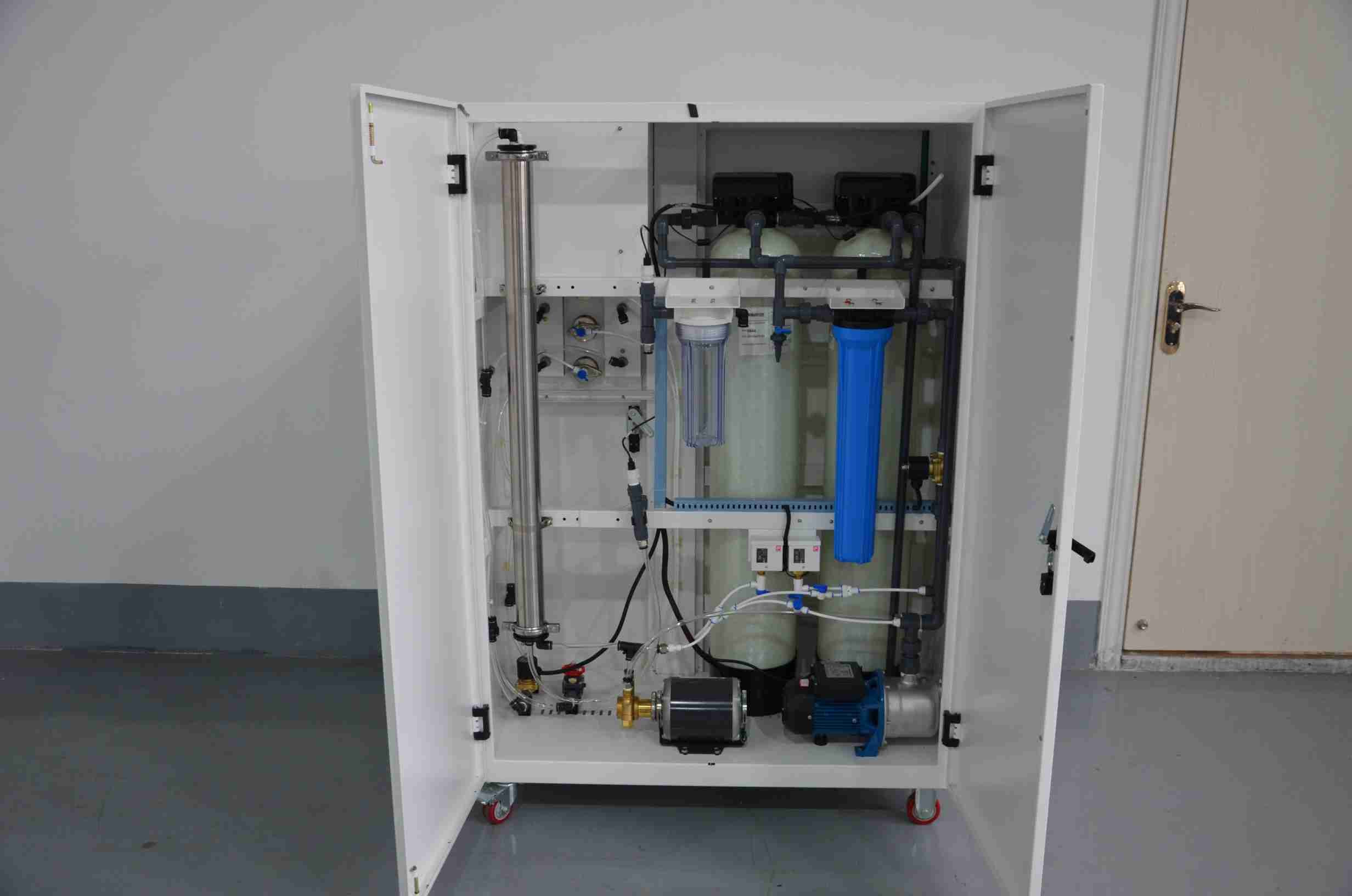 Advanced 1.5KW 100LPH Chassis One Stage Reverse Osmosis Water Treatment System