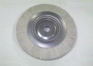 China 250MM x 25.4MM x 25mm Circular Nylon Abrasive Filament Gear Deburring Brush wholesale