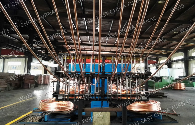 Wire Rod Upward Continuous Casting Machine For Brass Copper Bronze Aluminum