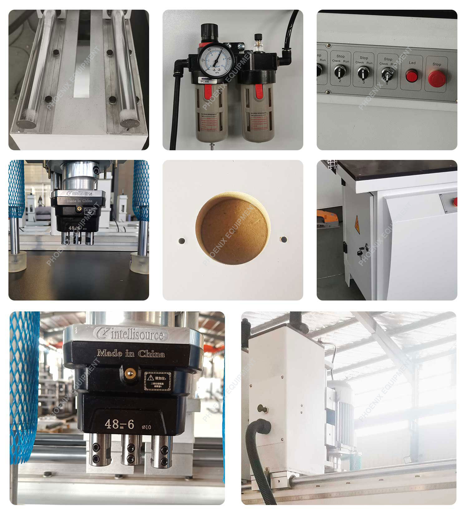 Wood Vertical Drill Machine for Single Head Hinge Hole Drilling Max Drilling Depth 60mm