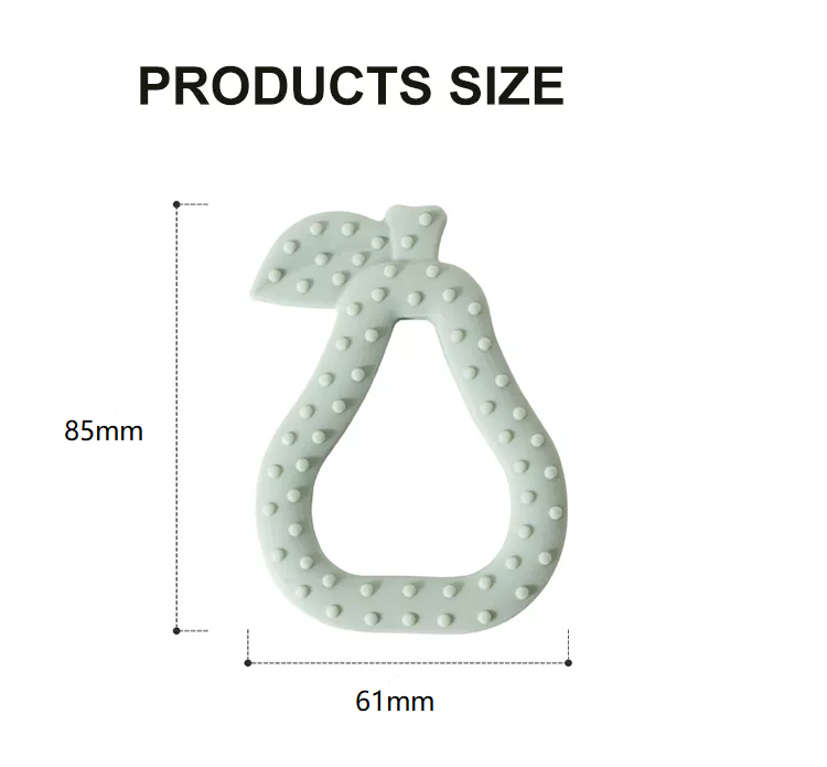 14g Infant Pacifier Newborn Use Soft Silicone Baby Teether Fresh Fruit Pacifier Food Grade