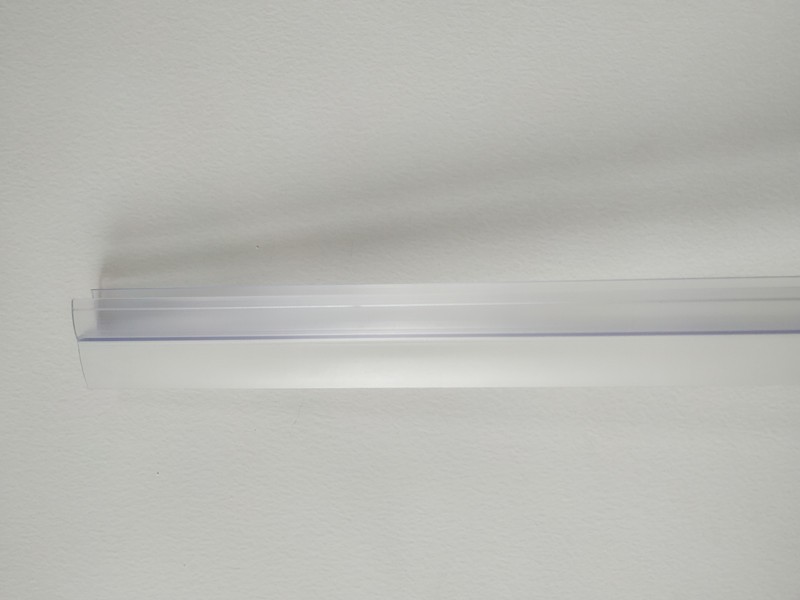Sliding Glass Shower Door Seal with 180 Degree Transparent PVC and Long Lift Function