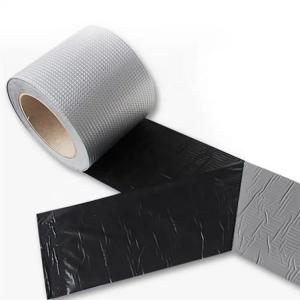 China Factory Price Aluminum Film Coating Self Adhesive Flash Butyl Rubber Tape For Waterproof Leakage wholesale