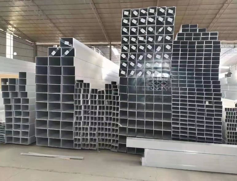 6061 Extruded Aluminium Alloy Square Tube Pipe Powder Coating 10/25Mm Profile