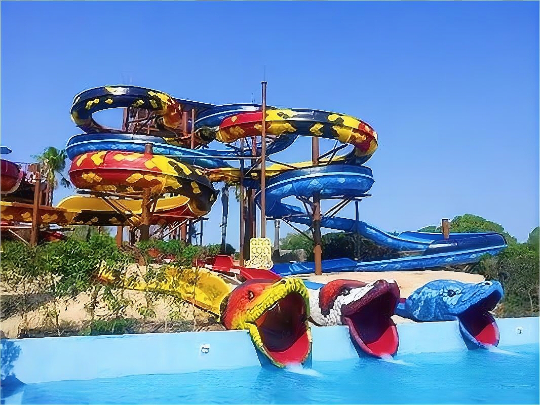 Children Aqua Water Park Slide Private Pool Fiberglass Slide Rides