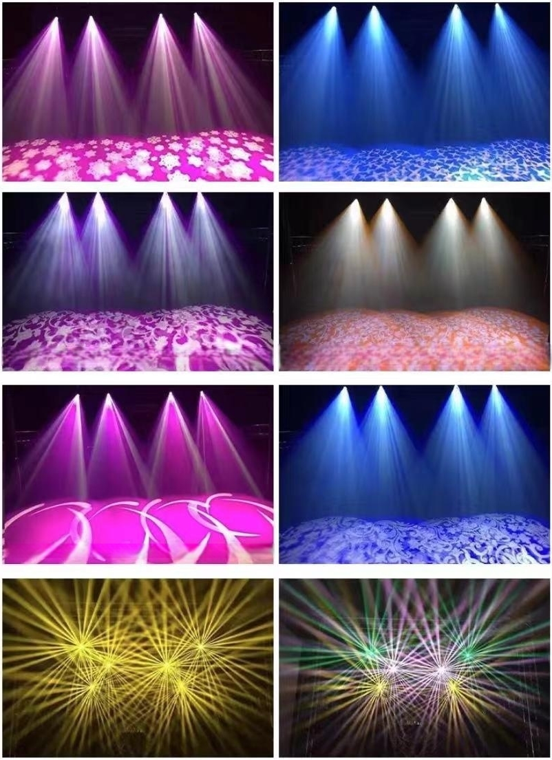 440W Moving Head Beam Lights for Stage KTV Party Bar Outside Wedding Backdrop Decorations