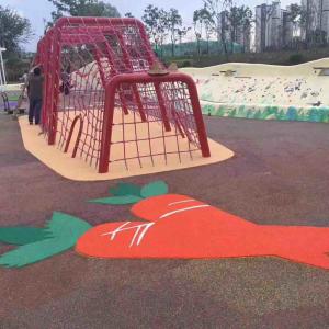 China School Rubber Granules Flooring wholesale