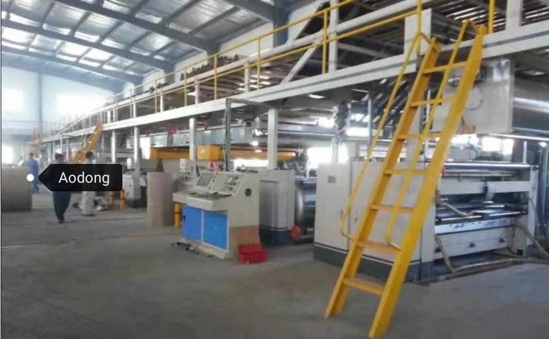 OEM 3 Ply Automatic Corrugated Box Plant Paperboard Making