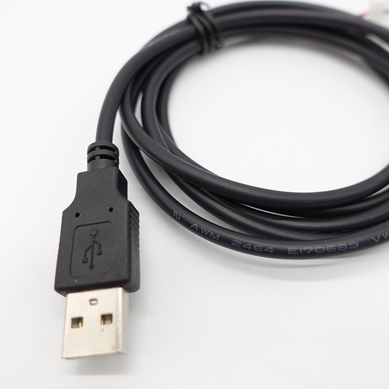 Oceania Main Market Male USB 2.0 Extension Cable with 5 Pin JST Connector Wire Harness