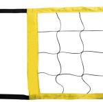 White Portable Volleyball Net , 4.5lbs Volleyball Training Net