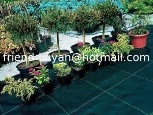 China Black Polypropylene Weed Barrier Cover 90gsm Garden Membrane Ground Cover wholesale
