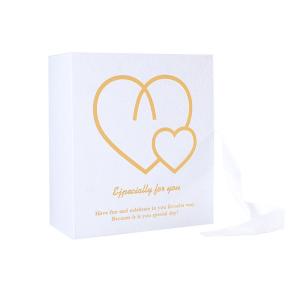 China Matt Lamination Wedding Paper Gift Box , A-F Flute Wedding Sweet Box wholesale