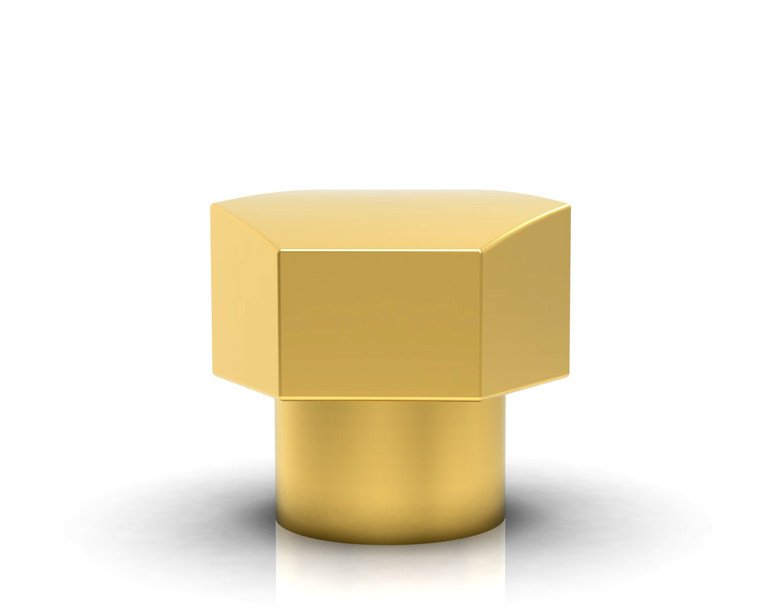 Exquisite Thick Bottom Zinc Alloy Glass Perfume Bottle Cover
