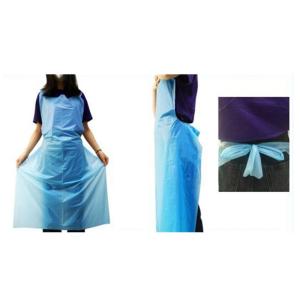 China Disposable CPE Plastic Aprons For Restaurant Kitchen wholesale