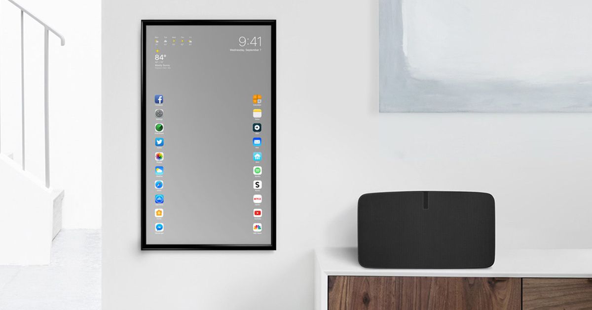 Full HD Wall Mount 32 inch magic mirror display