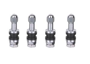 China Zinc Alloy EPDM Rubber Brass Tire Valve Stem Clamp In TR43E For Motorcycle wholesale