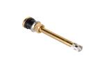 TR573 Clamp In Truck Valve Stem EPDM Rubber Grommet Brass Straight 115mm