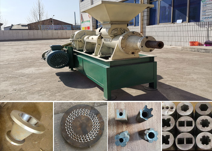Bbq Charcoal Briquette Making Machine Briquette Extruder Machine 2T/H