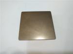 luxury pvd color brown sand blast sheet stainless steel aisi304 316 grade with