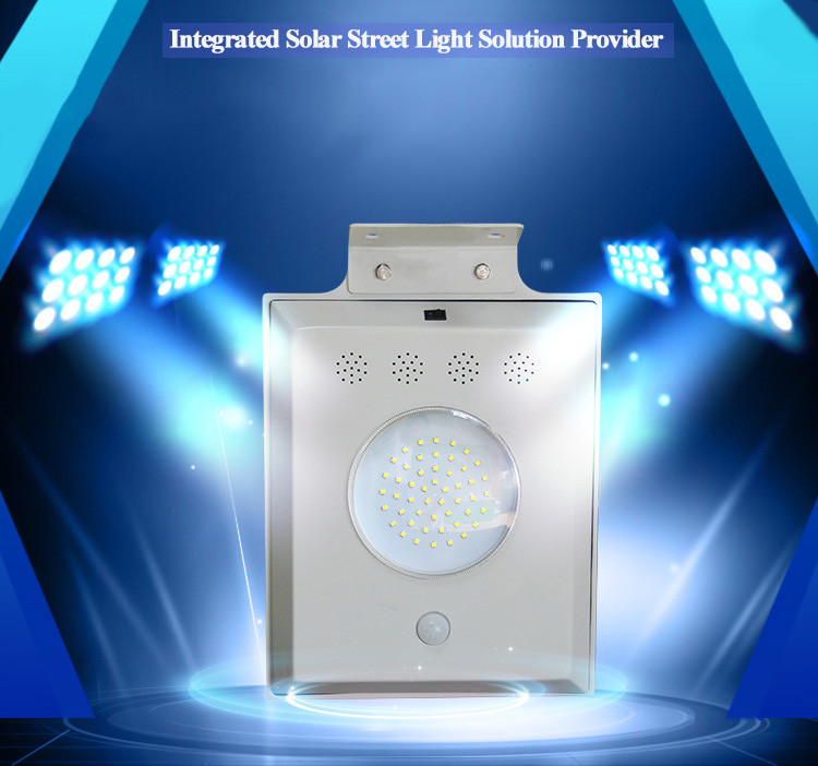 Chinese Factory Solar 5W Integrated Design Stand Alone solar Garden Light With Lithium Battery