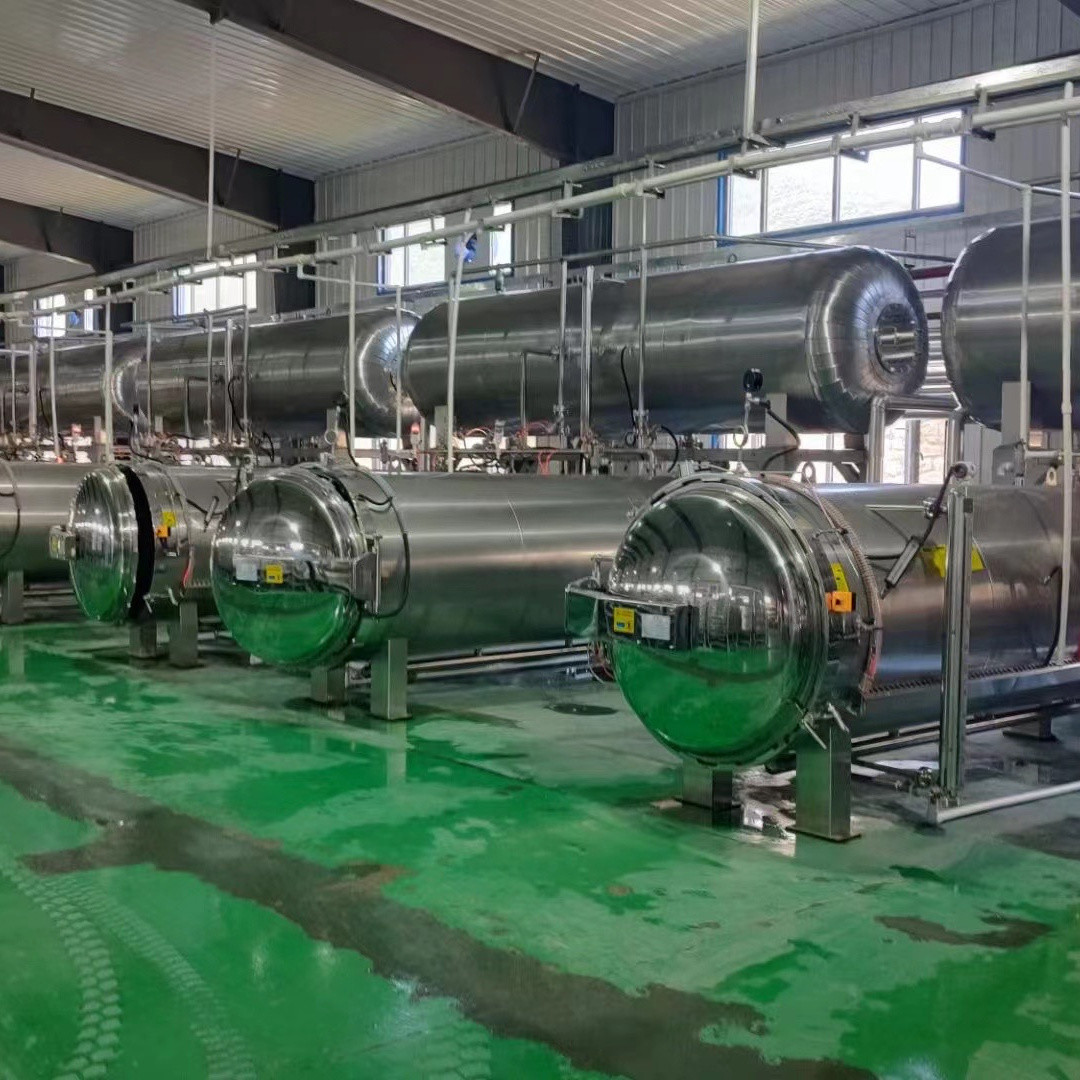Automatic Steam Sterilization Equipment High Efficiency And Energy Saving Commercial Sterilization Pot