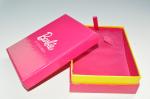Fancy Jewellery Packaging Boxes For Valentine Gift, Pink Rigid Paper Gift