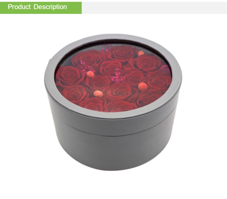 Elegant Preserved Flowers In A Box Perfect Gift For Mothers Day V - Day
