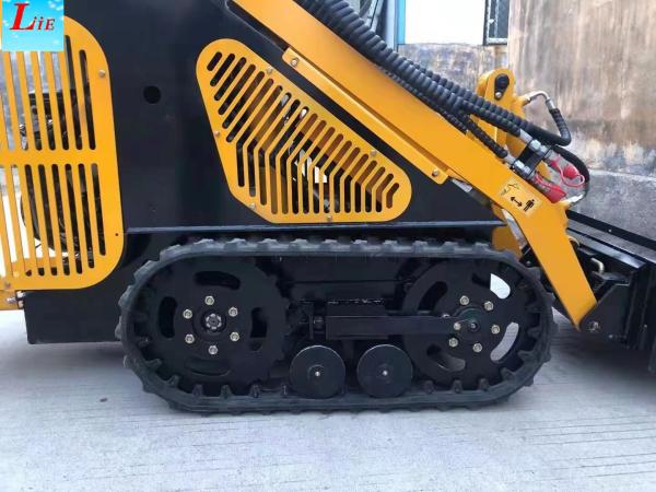Supplier High Rise Demolition Wheel Mini Track Skid Steer Loader with Hydraulic