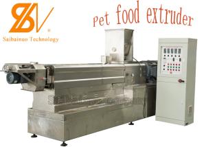China Siemen Motor 200kw 500kg/H Pet Food Extruder Machine wholesale
