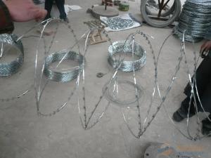 China Low price concertina razor barbed wire wholesale
