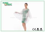 Dirt Prevention Disposable Nonwoven Manteau For Beauty Salon