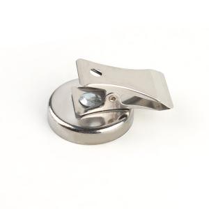 China Round Base D36 Ferrite Neodymium Pot Magnet With Clip wholesale