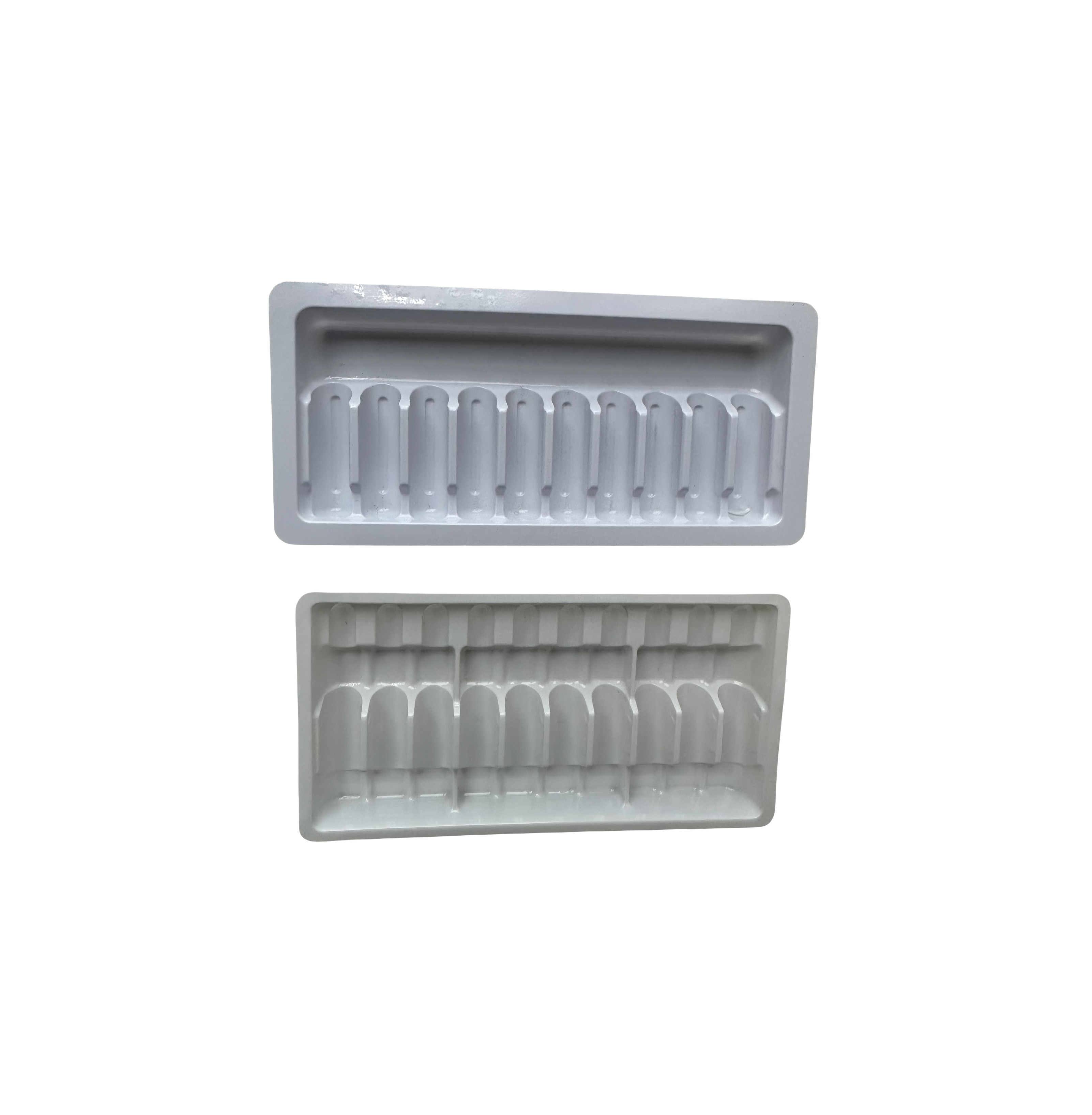Pharmaceutical Water Injection Bottle Tray PET Vacuum Tray Customized Wholesale
