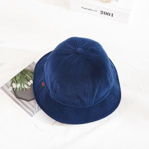 China Funny Plain Wool Fisherman Bucket Cap Ladies Winter Bucket Hats wholesale