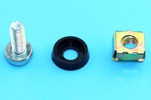 China 6h Tolerance Plate M6 Cage Nut Grade 4.8 With Screw / Washer ISO10664 wholesale