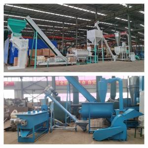 China 3kw-30kw Animal Feed Pelletizer Carbon Steel Poultry Pellet Feed Plant 380V 50HZ wholesale