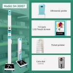 Coin Operated Ultrasonic Height and Weight Vending Machine