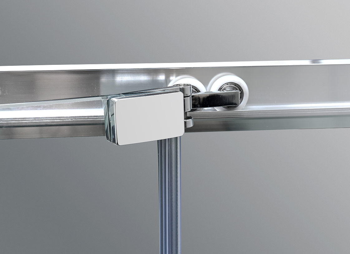 900x900 Shower Enclosure 6/8mm Tempered Glass And Alum Frame With Chromed For Stylish