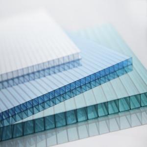 China Two Side 2100X5800MM Plastic Transparent Roofing Sheets wholesale