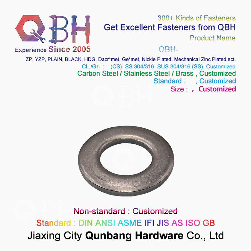 M2 Stainless Washers Flat Gasket Nylon Gasket Customized specifications