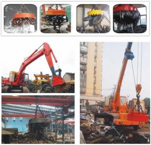 China Quick Coupling Scrap Lifting Magnet , Industrial Lifting Electromagnets MW5 wholesale