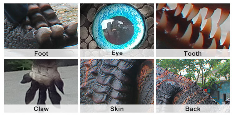Soft Silicone Rubber Realistic Dinosaur Costume , Realistic Raptor Suit