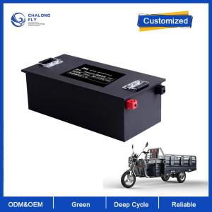 China 48v 60v 72v 100ah 200ah 300ah Customized Electric Moped Tricycle Lithium Battery 48V 60Ah Lifepo4 Electric Rickshaw Car Battery wholesale