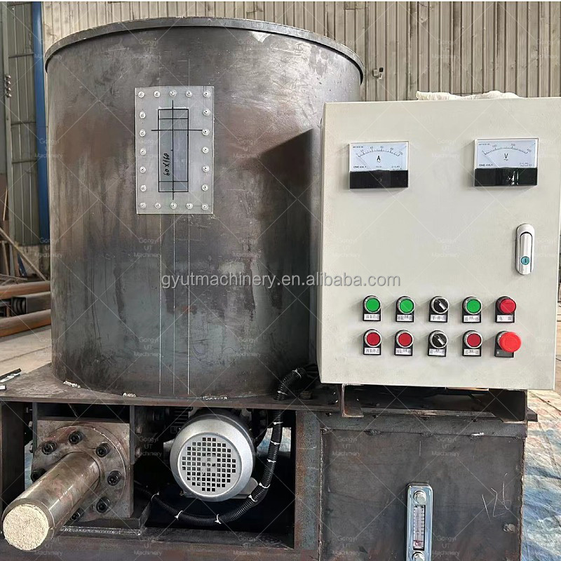70mm Rod Sticks Home Solid Piston Stamping Briquette Machine for Wood Shaving Firewood