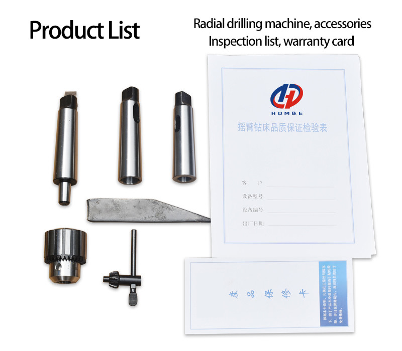 Z3080 Radial Drilling Machine Large Deep Hole Heavy Duty Vertical Drilling Machines